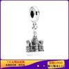 Pulsera DIY de cuentas Panjia originales de plata snitcheng Torre Eiffel estilo versátil Panjia