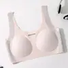 Sutiã Sem Costura Personalizado de Verão para Adolescentes Respirável Confortável Amigo da Pele Roupa Íntima para Meninas Coletes Pequenos Anti-Marcas para Mulheres