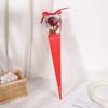 Caja Triangular Flor Eterna Regalo Ramo de Boda Empaque Flor de Plástico Flor Artificial Regalo Empaque de Flores Regalo Día del Maestro