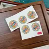 Regong Tíbet Nepal Thangka Puro Pintado a Mano Mantra de Seis Sílabas 2.0 [Centro de Tarjeta]