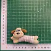 Nuevo Dibujo Animado Empalme Tira Larga Cabeza de Perro Oso DIY Forma de Perro Dachshund Pasador Accesorios para Maletas Ropa Accesorios