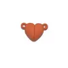 Accesorios para Joyería DIY Transfronterizos al por Mayor Conectores Magnéticos de Corazón de Colores Collares Pulseras Hechos a Mano Materiales de Aleación