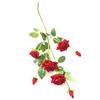 Simulação de flanela rosa flor 7 pequeno ângulo rosa casa decoração de chão flor arranjo de flores de casamento comércio exterior flor falsa