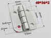 Bisagra de acero inoxidable 304, bisagra engrosada, mini bisagra plegable plana abierta de 1 pulgada, accesorios de hardware para bisagras pequeñas