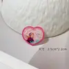 Accesorios de Princesa Congelada de Dibujos Animados Acrílico Fino Brillante Joyería DIY Adorno para Cabeza de Niños Anillo