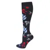 Calcetines de compresión deportivos unisex para pantorrillas, más de 200 estilos de calcetines de compresión largos para saltar la cuerda y correr, directo de fábrica
