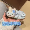 Lindo Pasador de Plátano Grande de Conejo Miffy con Lunares para Mostrar Volumen del Cabello en la Parte Posterior de la Cabeza, Accesorio Versátil para el Cabello para Niñas