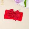 Accesorios para el cabello para niños estilo europeo y americano: Diademas de lazo de lunares que cubren la frente sin apretar la cabeza, diademas anchas para bebés y niños pequeños para proteger la fontanela
