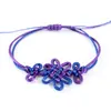 Pulsera de Nudo Chino de Caza de Brujas de Anime de Dibujos Animados Pulsera Trenzada Ajustable Creativa Retro Suministro Transfronterizo