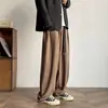 Calça Retro Estilo Japonês Masculina Reta Solta Pingente Perna Larga Moda Masculina Versátil Calça Cityboy