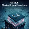 Adaptador Bluetooth 5.4 USB Sin Controlador Computadora Portátil Universal Inalámbrico Bluetooth Transmisor Receptor de Audio