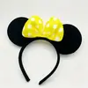 Diadema de Cabeza de Mickey Fiesta de Rendimiento Lazo Parque de Atracciones Minnie Sesión de Fotos Diadema Pasador Accesorio para el Cabello Tocado Hecho a Mano