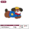 Ropa para Cachorros Dachshund Más Vendida de Amazon Parche Bordado Aplique Animal de Dibujos Animados Perro Toalla Bordada Cachorro Hamburguesa