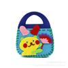 Bolsa pequeña hecha a mano para niños, bolsa de materiales para hacer bolsos, bolso de mano no tejido, jardín de infantes, belleza creativa, regalo de manualidades