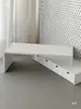 Configuración de Escritorio de Esquina con Soporte Elevado para Laptop, Caja de Almacenamiento de Escritorio, Organizador de Oficina tipo Cajón
