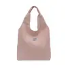 Bolsa Simples de Ombro Franzida Estilo Coreano Nylon Leve Versátil Bolsa de Mão Casual Sensação Relaxada Moda Feminina Bolsa de Axila
