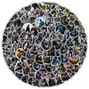 50 Pegatinas de Graffiti de Series de TV Americanas Sin Repetir para Carrocería de Coche, Computadora, Patineta, Pegatinas Impermeables de Dibujos Animados, Calcomanías de Series de TV Americanas al por Mayor