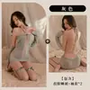 Suéter decotado sexy lingerie sexy uniforme de paixão feminino tentação flerte pijama grátis D020