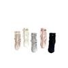 Calcetines Finos de Verano para Niñas Calcetines de Malla sin Costuras de Algodón con Encaje para Primavera y Otoño para Niños Calcetines Antipeeling para Bebé con Lazo