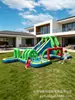 Castillo Inflable para Niños, Tobogán de Agua Casero con Piscina, Tobogán Trampolín, Versión Familiar, Parque de Diversiones Interior