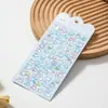 Adesivos de relevo 3D sólidos para crianças, adesivos de coelho de desenho animado, decoração de capa de celular, diamante de cristal, novo modelo estilo japonês