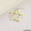 Pinza para el pelo de estrella de dopamina Y2K Pinza para el pelo de pentagrama de chica linda Clip Bb de color caramelo para niños Clip para flequillo
