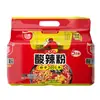Fideos Picantes y Ácidos Baizhajia Chenji, Bolsa de 5 Piezas, Vermicelli Grueso y Delgado de Chongqing, Amigable para Dormitorios, Sin Cocinar, Fideos Instantáneos Convenientes