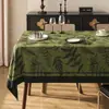 Toalha de Mesa com Atmosfera Estilo Americano 2025 Novo Modelo Impermeável e à Prova de Óleo Lavável Tapete de Mesa Capa de Mesa de Centro de Luxo Leve de Alta Qualidade