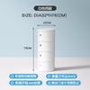 Mesita de noche moderna y sencilla para el hogar, pequeña mesita de noche para dormitorio, minimalista, con almacenamiento
