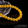 Cuentas sueltas de piedra de ojo de gato, cuentas redondas de ojo de gato rosa y blanco, pulsera hecha a mano, collar, pendientes, joyería de cristal al por mayor