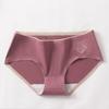 Novo Algodão Explosivo Sem Marcas Antibacteriano Roupa Íntima Feminina Confortável Cintura Média Quadril Respirável Tanga Feminina Tamanho Plus