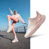 Zapatillas Deportivas Hongxingerke para Correr para Mujer Verano Malla Transpirable Sneaker Amortiguación Suela Suave Cuerda Elástica Zapatos para Saltar la Cuerda Mujer