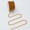 Cadena de garra de pedrería de color de electroforesis transfronteriza cadena de taladro de color cadena de garra intensiva material de cadena de taladro DIY manual venta al por mayor