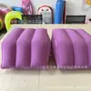 Suministro de Rodilleras Triangulares Inflables Material PVC Terciopelo Almohada Inflable de Pierna con Terciopelo Almohadillas Inflables para Piernas Fábrica Venta al por Mayor