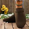 Zapatos Birkenstock para Mujer de Talla Grande, Nuevos para la Primavera de 2026, Ligeros y Cómodos, Estilo Europeo y Americano, Redondos, sin Cordones