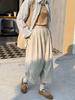 Venta Directa de Fábrica Verano 2026 Pantalones Rectos Sueltos Color Caqui para Mujer Estilo Hong Kong Tendencia Ins Desbloqueando Moda Retro