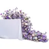 Salão de Festas de Casamento e Aniversário Arranjos de Flores Artificiais, Arranjos de Flores para Mesa Longa, Arranjos de Flores de Chão, Decoração de Cenário, Flores Artificiais, Arranjos de Flores Artificiais Prontos