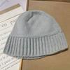 Chapéu de Balde Quente de Tricô para Proteção Auricular Outono e Inverno Chapéu de Lã para Rosto Pequeno Novo Cabeça Grande Chapéu Tendência Estudantil para Homens