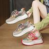 Zapatos Coreanos Nuevos para Papá de Gran Tamaño Transfronterizos Zapatos Deportivos para Correr para Estudiantes Mujeres Zapatos Casuales de Suela Gruesa para Aumentar la Altura Bn016-1