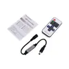 Controlador Remoto LED Inalámbrico RF DC5-24V Controlador de Atenuación LED para Brillo de Tira LED