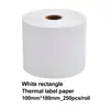 Papel Adhesivo Térmico de Color para Etiquetas, Papel Circular