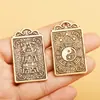 Accesorios Llavero Latón Token Calabaza Marca Tai Sui Aro Dorado Palo Hacha Espada Colgante Colgante Pequeño Artículo