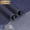 Spot fornecimento de denim elástico 16 * 150 tecido denim fino liso saia jeans camisa tecido t3178