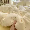 Capa de Edredom de Fio Dupla Camada Classe A Peça Única Capa de Edredom Duplo Doméstica Compra Única Dormitório Estudantil Nantong Roupa de Cama de Solteiro