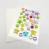 Vendas Diretas de Fábrica Adesivos de Diamante Transfronteiriços DIY Festa Álbum de Fotos Celular Copo d'Água Crianças Gema Cristal Diamante Adesivo Materiais