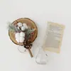 Decoraciones navideñas creativas DIY adornos de corte FLORAL diseño de escena de hogar/tienda accesorios para vestir