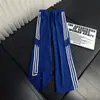 Pantalones de Rayas Escama de Dragón Azul Klein para Hombre Verano Delgados Transpirables Sensación Fresca Pantalones Deportivos Casuales Pierna Recta Pantalones Casuales