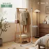 Perchero de pie para dormitorio, sala de estar, uso en el hogar, balcón, perchero simple, estante de almacenamiento para ropa y sombreros.