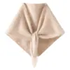 Bufanda Nueva 100% Cachemir Puro Suave y Esponjosa Triángulo Temporada de Otoño e Invierno Cálida y Protección contra el Frío Unisex Estilo Simple Suave Versátil