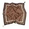 Novo Lenço Quadrado com Pingente de Franja 63*63, Xale Estampado Fashion e Versátil, Lenço de Seda Decorativo de Franja de Alta Qualidade